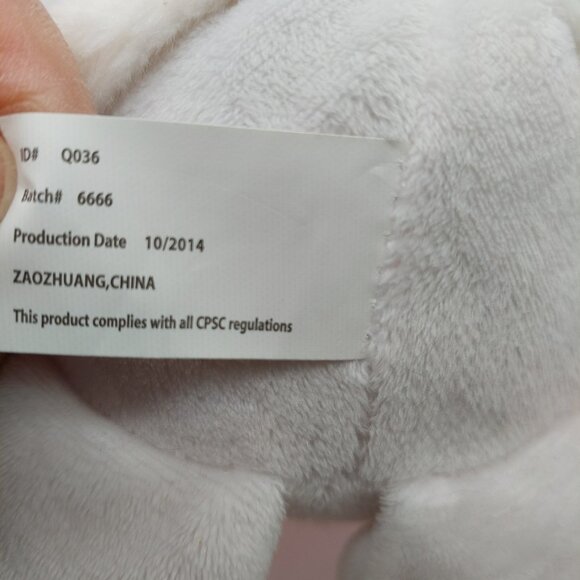 Kellytoy Girl Snowman Pink Jacket Mittens Bow Plush Stuffed Animal 12" Stuffed - Picture 6 of 9